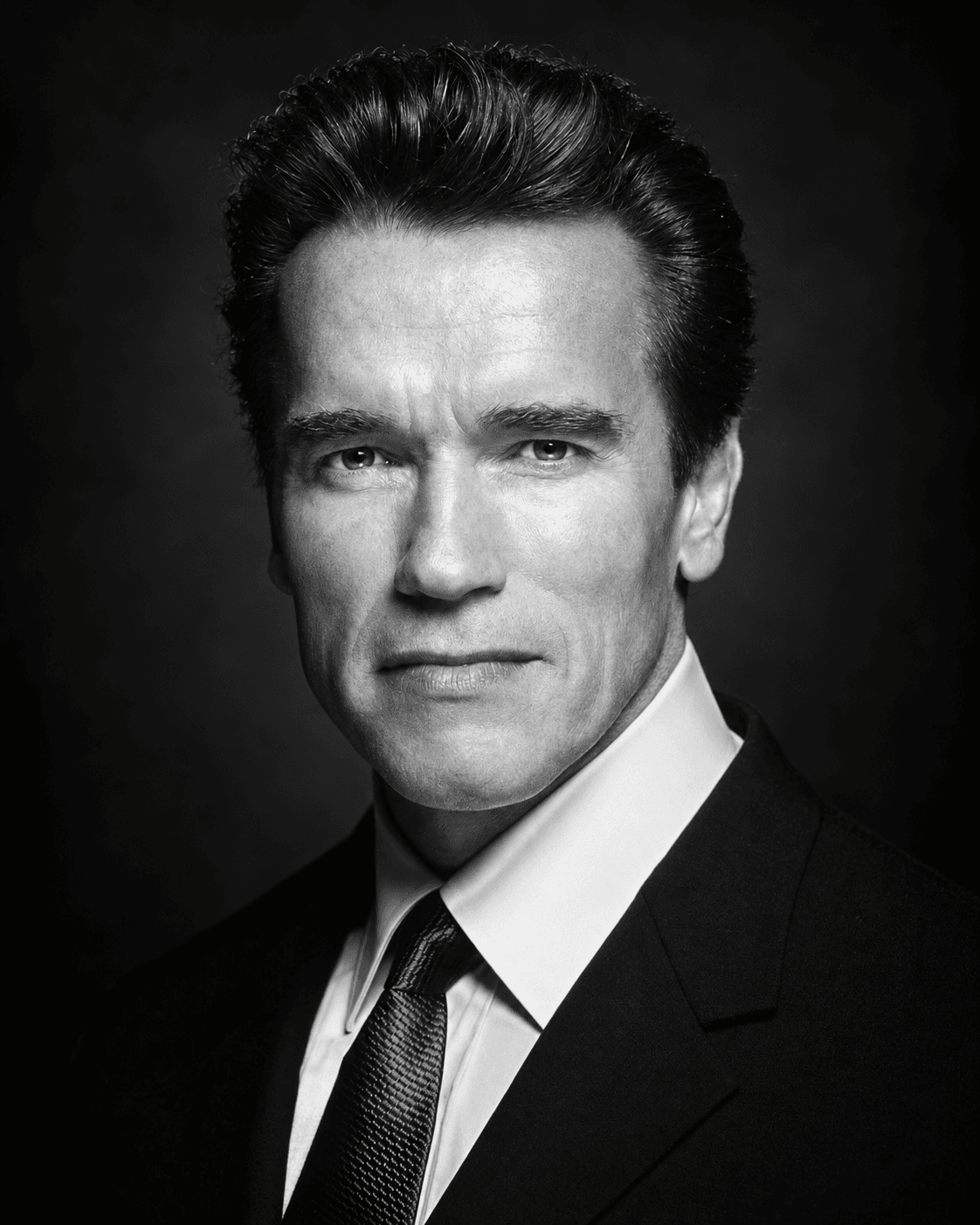 Portrait of Arnold Schwarzenegger